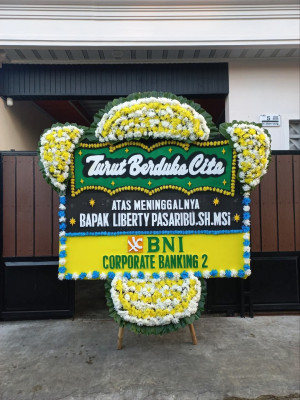 Papan Bunga Duka di Sayur Matinggi